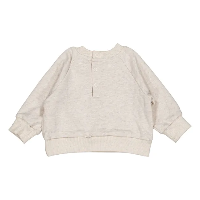 Sudadera Dia Del Sol Chiné | Crudo