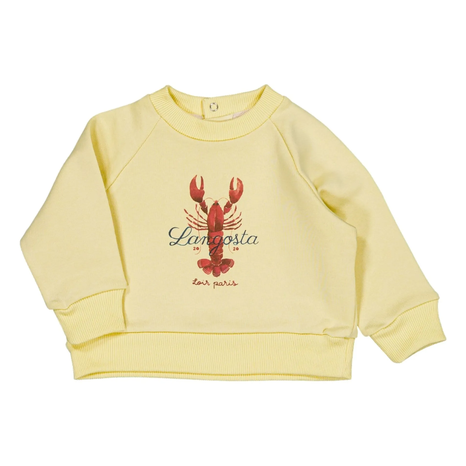 Sweat Langosta | Jaune pâle- Image produit n°0