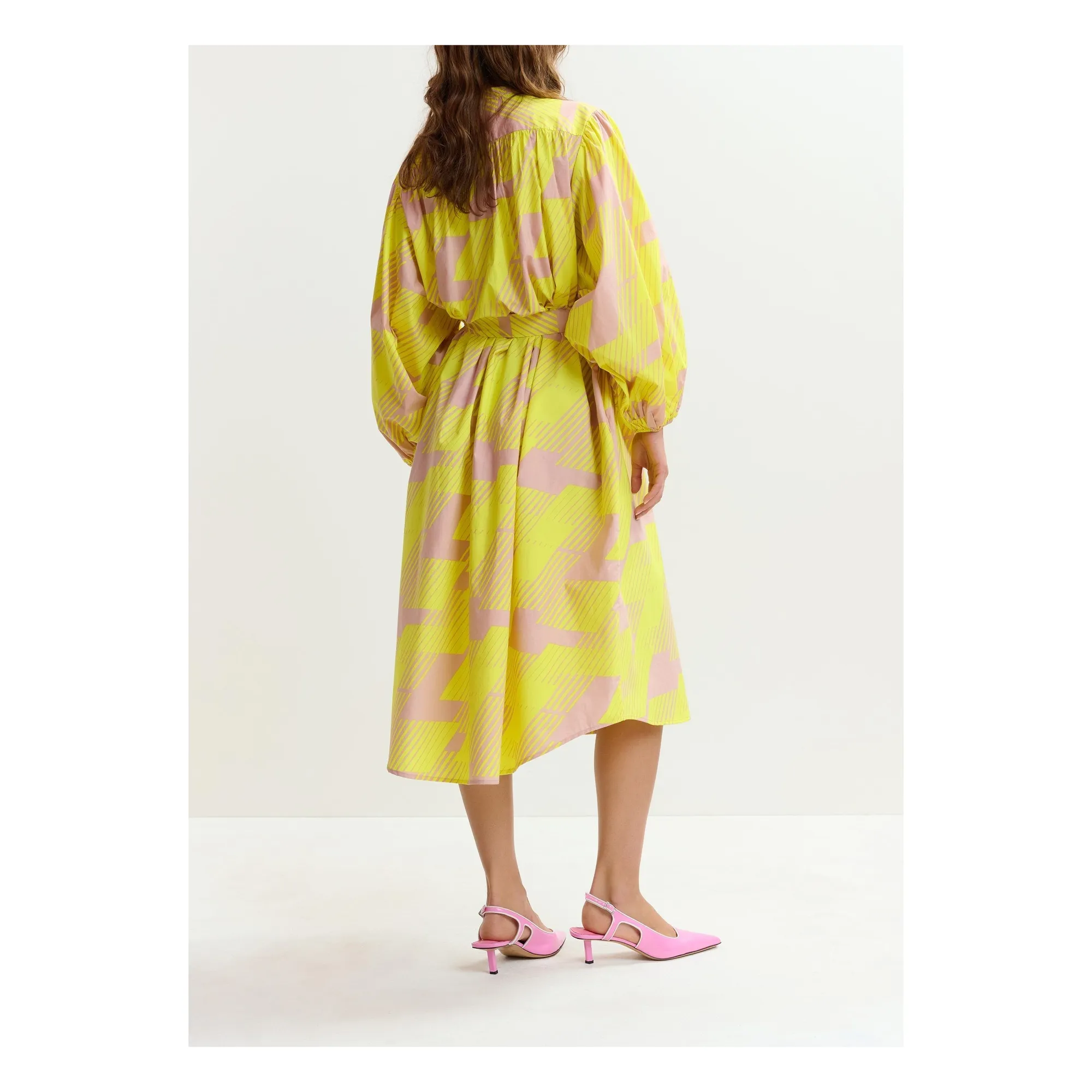 Robe Jex | Jaune- Image produit n°2