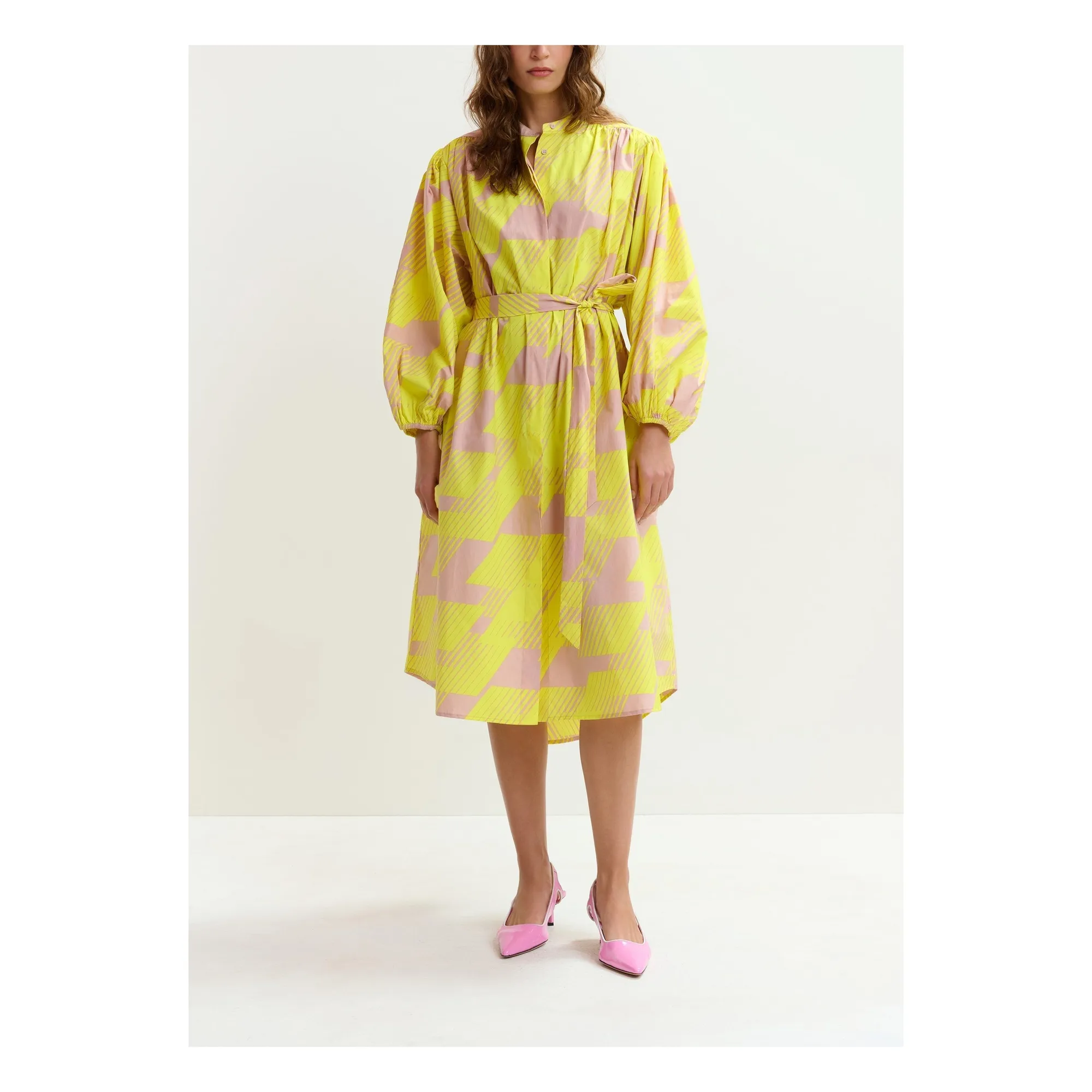 Robe Jex | Jaune- Image produit n°0