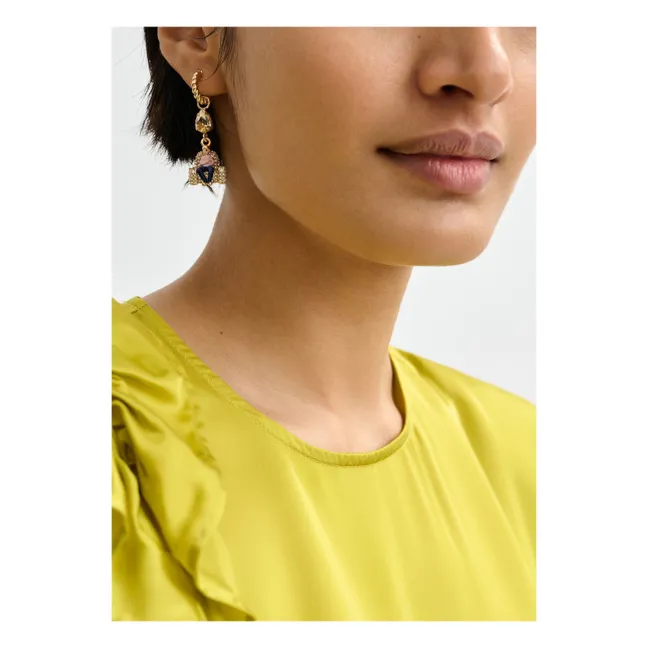Boucles d'Oreilles Jessika | Orange
