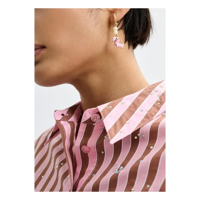 Boucles d'Oreilles Jerod | Rose