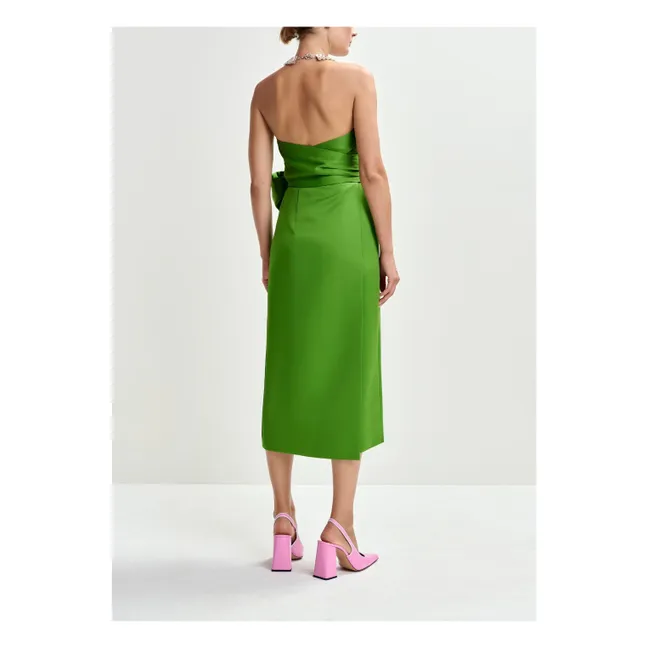 Robe Bustier Juror | Vert