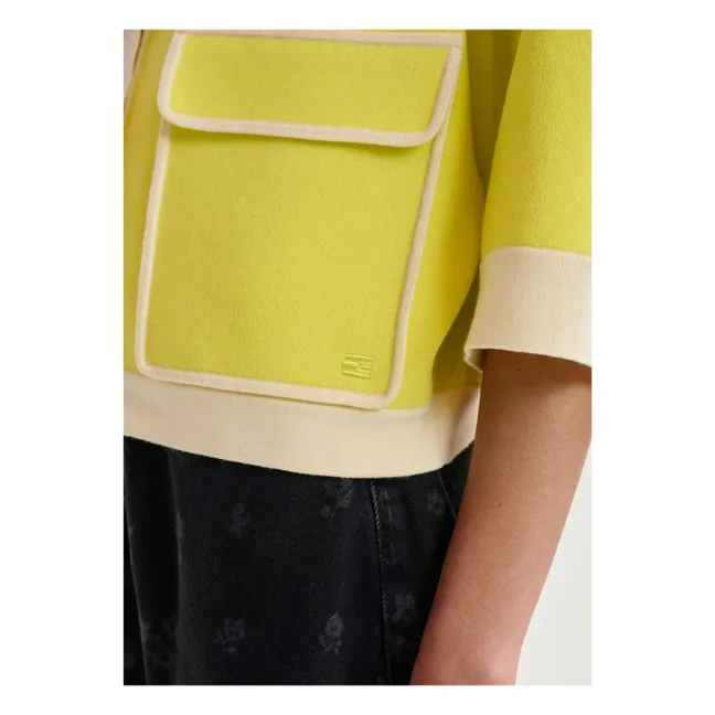 Cardigan Jugly | Lemon yellow