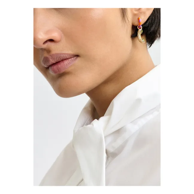 Jocat Earrings | Mauve