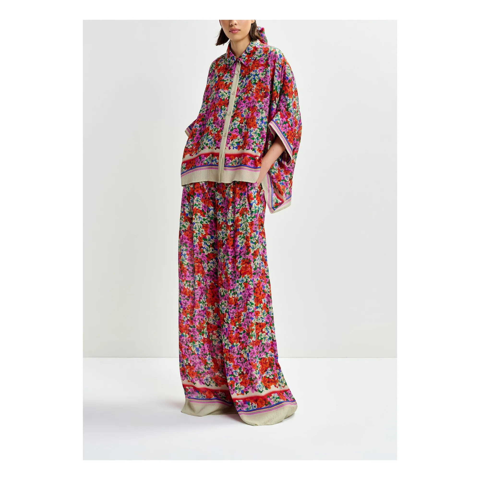 Pantalon Joek | Framboise- Image produit n°1