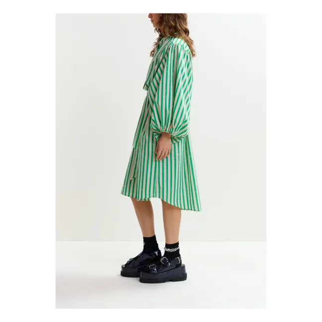 Robe Rayures Jodianna | Vert