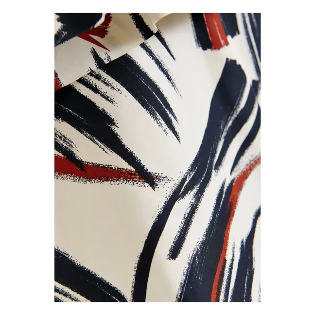 Top asimétrico Jillian | Rojo Oscuro