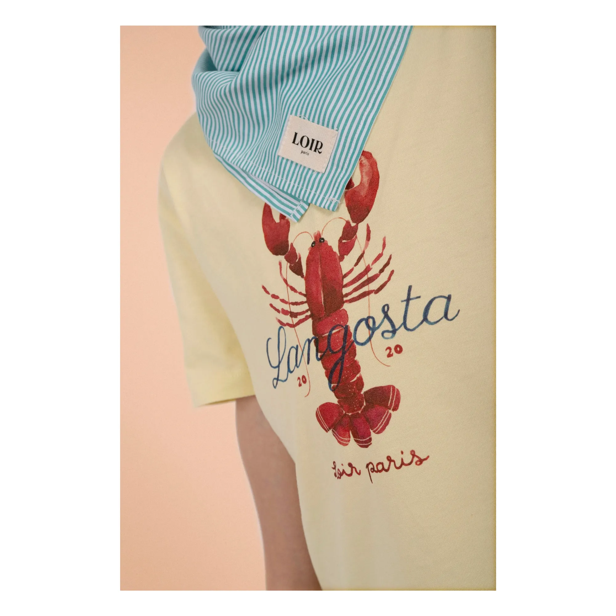 Sweat Langosta | Jaune pâle- Image produit n°3