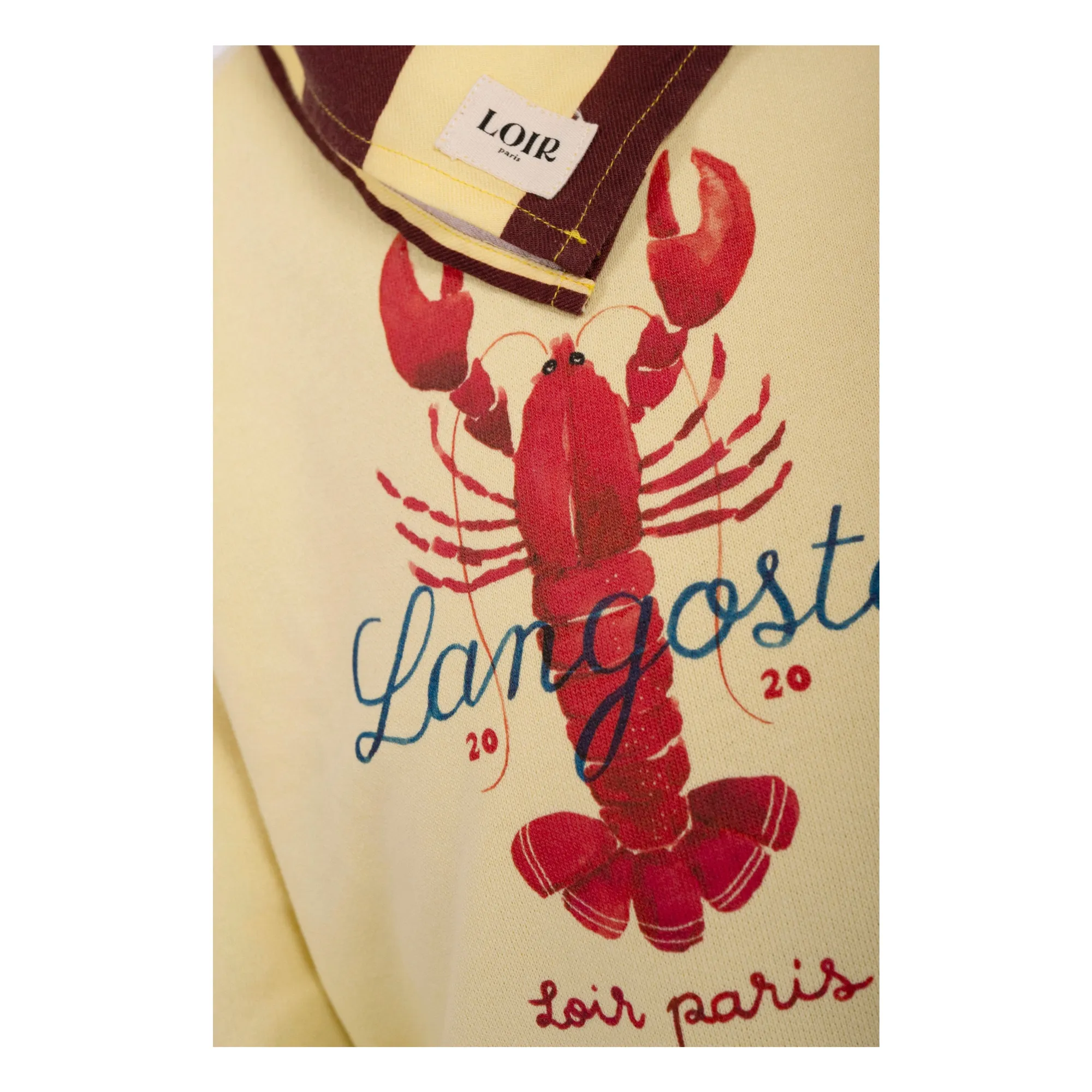 Sweat Langosta | Jaune pâle- Image produit n°4