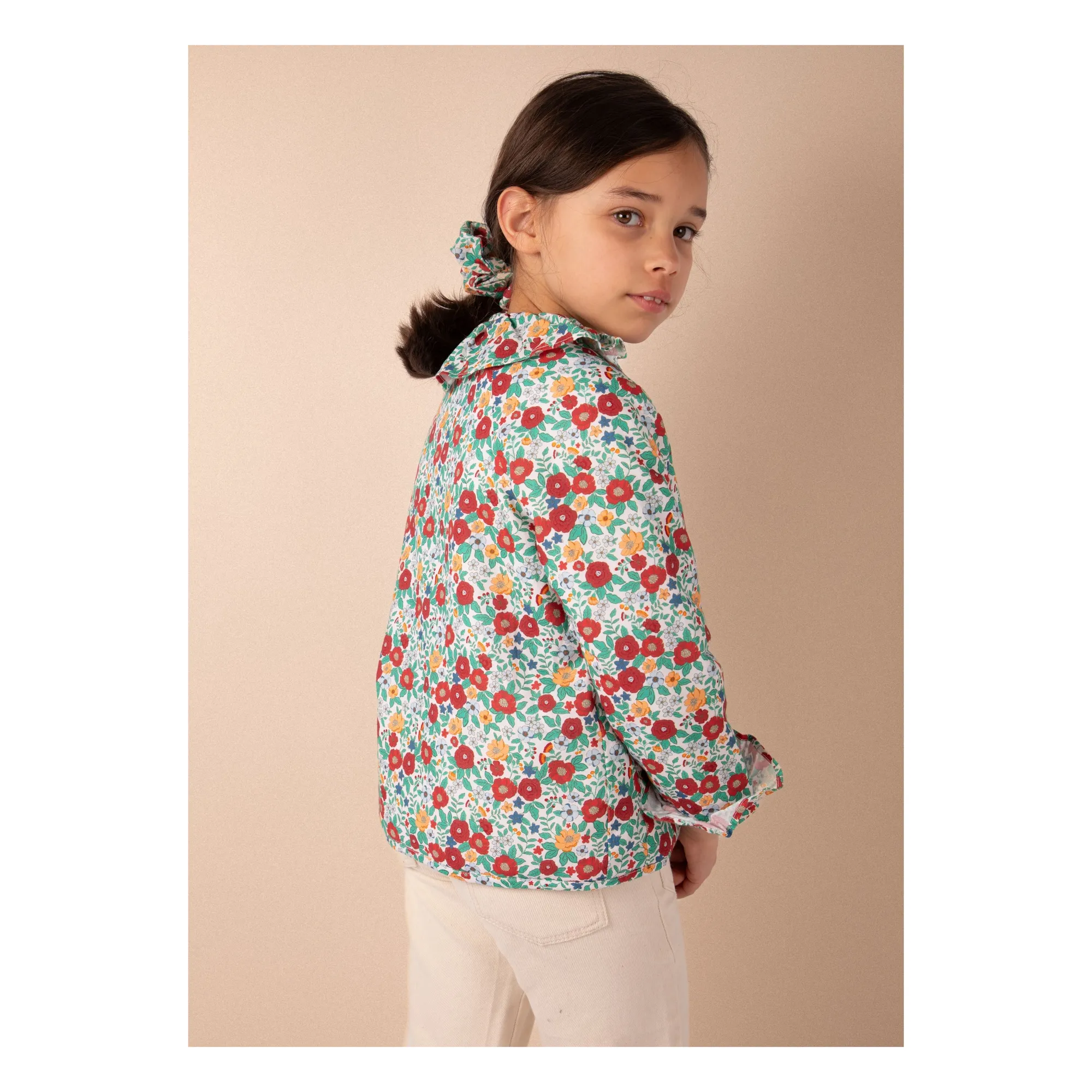 Veste Friba Fleurie | Blanc- Image produit n°4