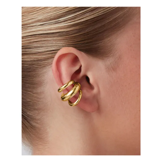 Earcuff Triple Tome | Gold