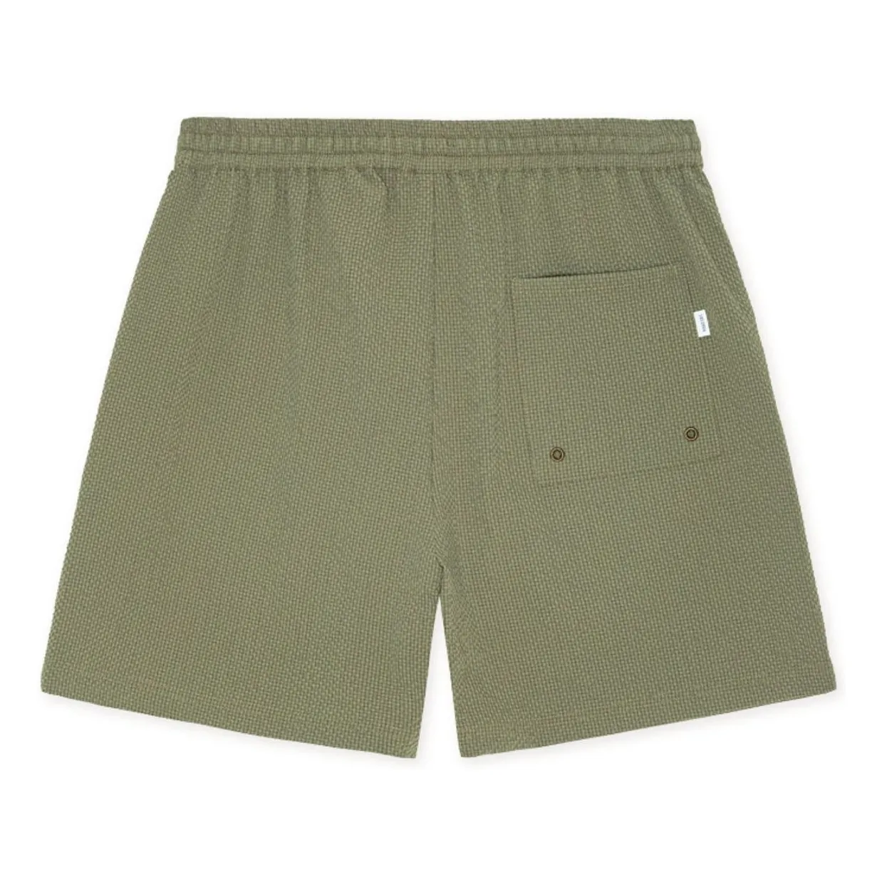 Short de Bain Stan Seersucker | Khaki- Image produit n°3