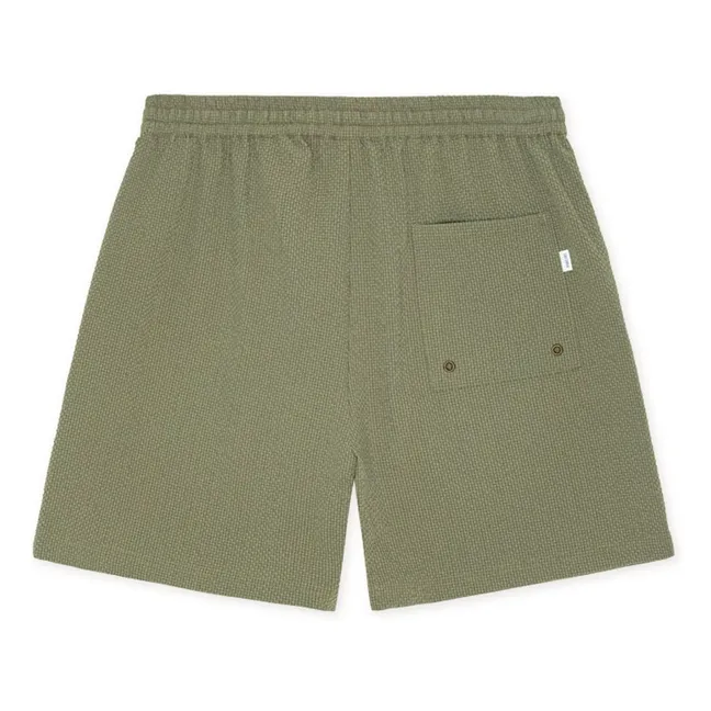 Short de Bain Stan Seersucker | Khaki