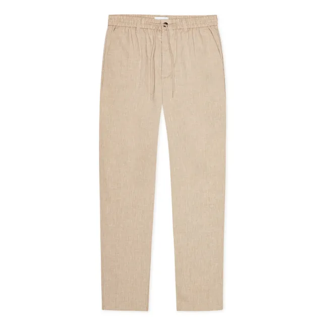 Pantalon Como Fuselé | Beige