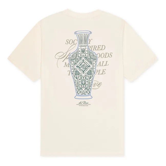 Ben Faience organic cotton T-shirt | Cream