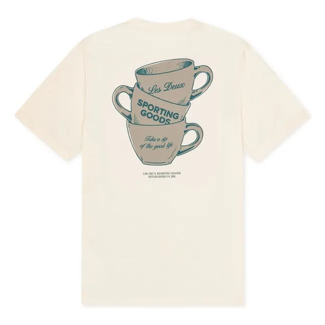 Camiseta de algodón Ben Artist | Blanco