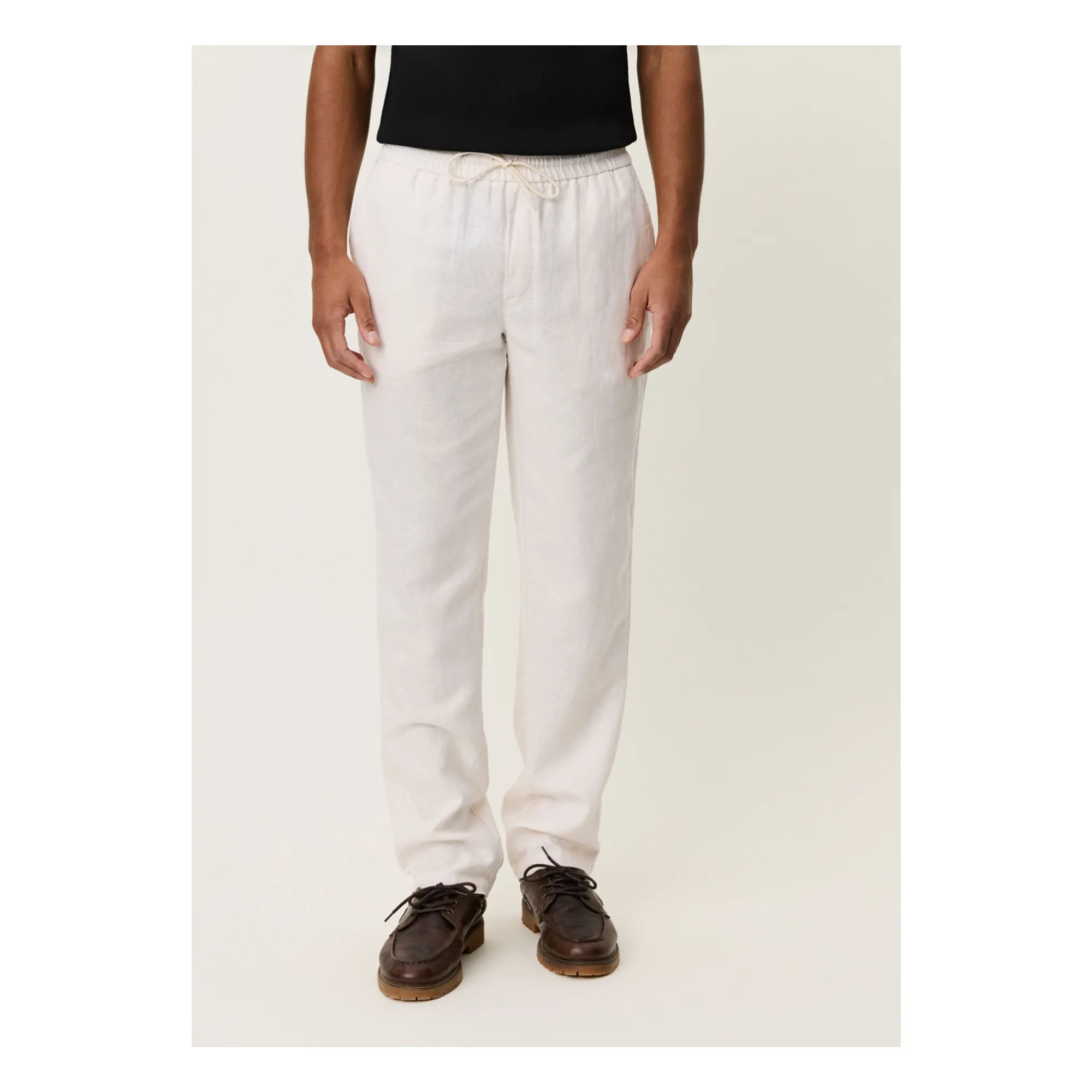 Les Deux Cream Patrick Linen Pants