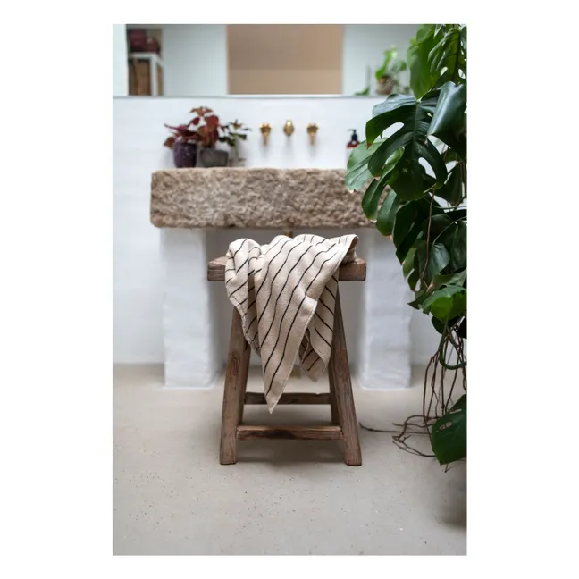 Naram bath towel | Ecru