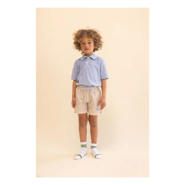 Polo Norh Rayé | Bleu