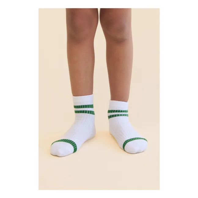 Lot de 2 Paires de Chaussettes Vitus Tennis | Blanc