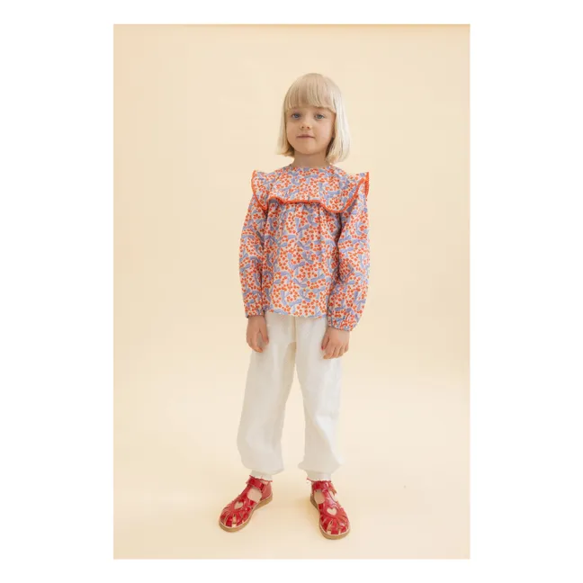 Debbie Fleurie blouse | Red