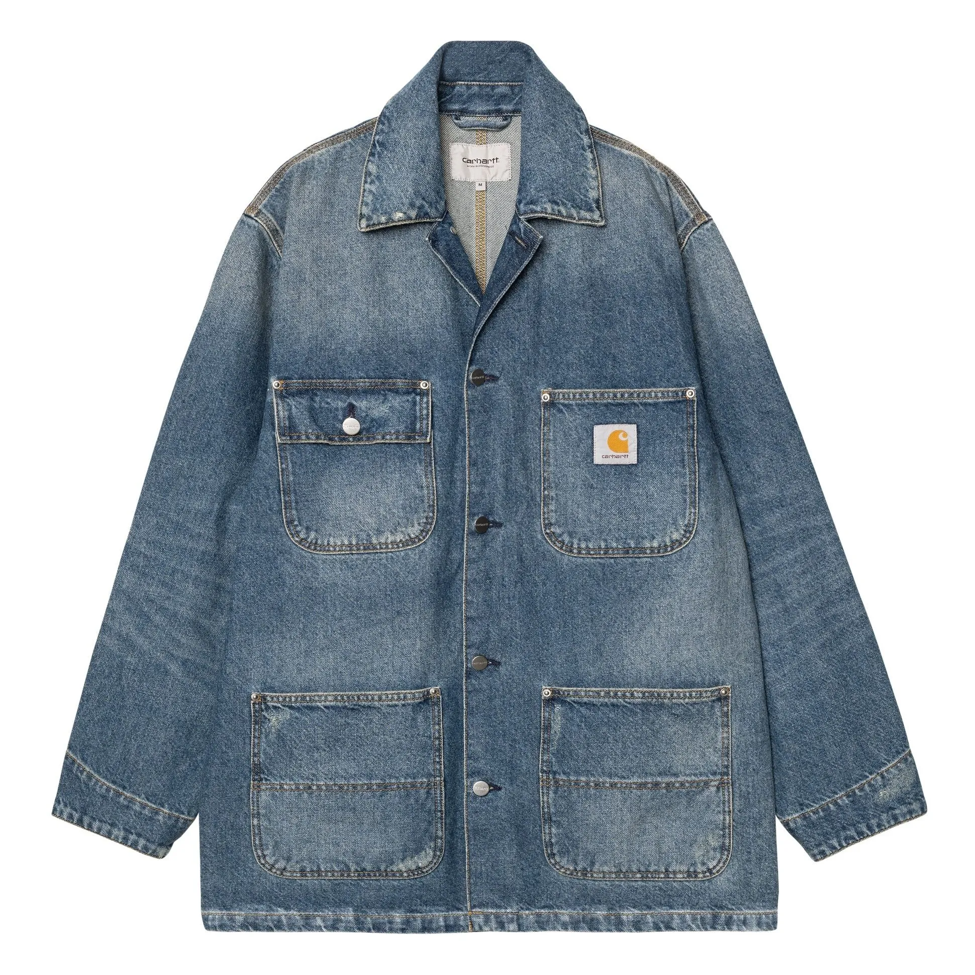 Carhartt Wip Blue Aden Chore Coat