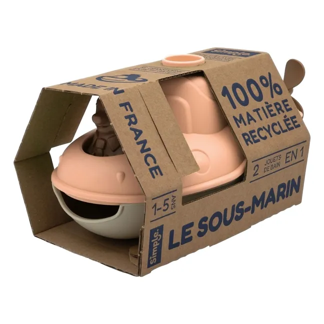 Submarino de baño | Rosa Melocotón