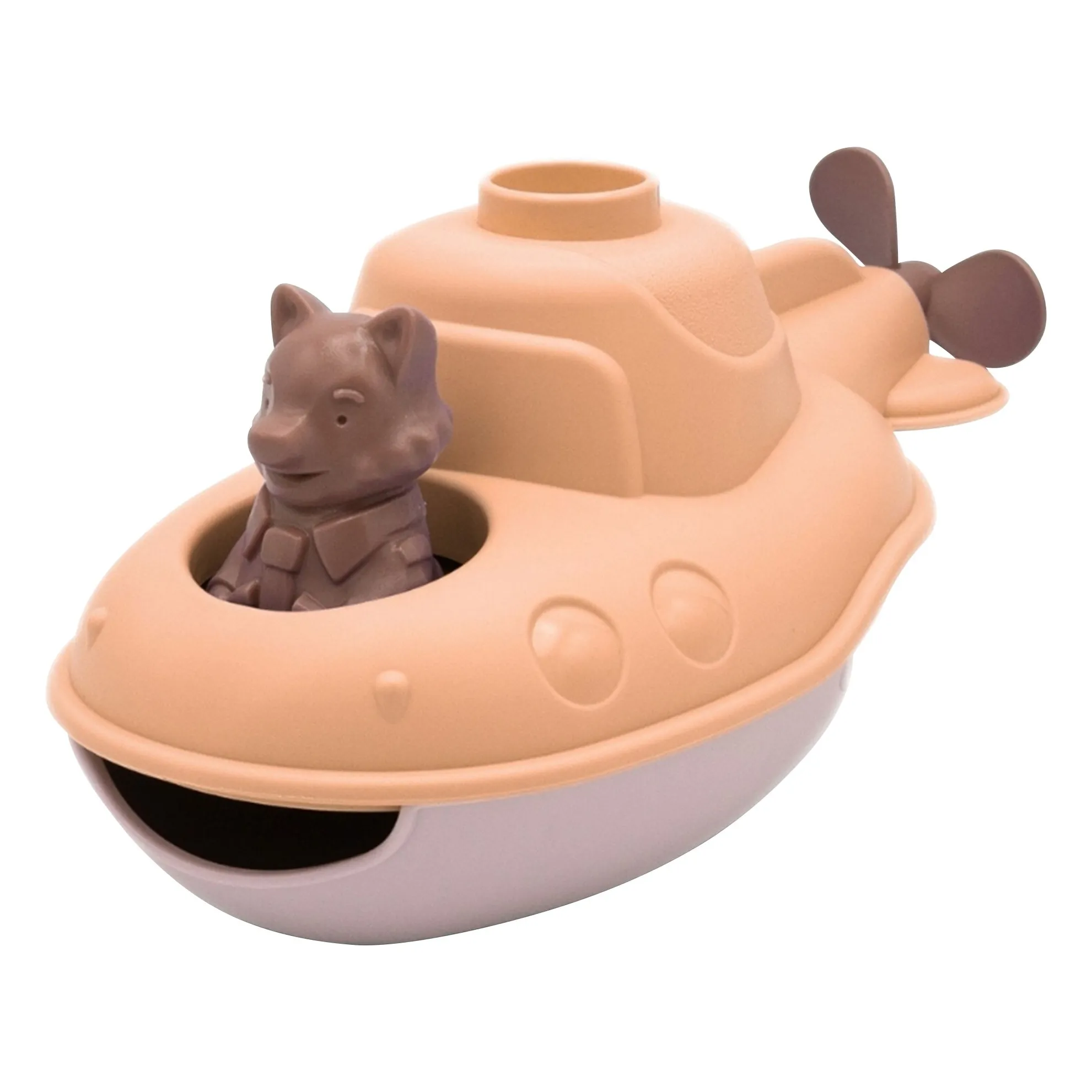 Simple Peach Bathing Submarine