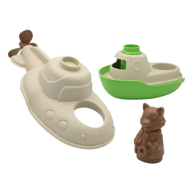 Bathing submarine | Green