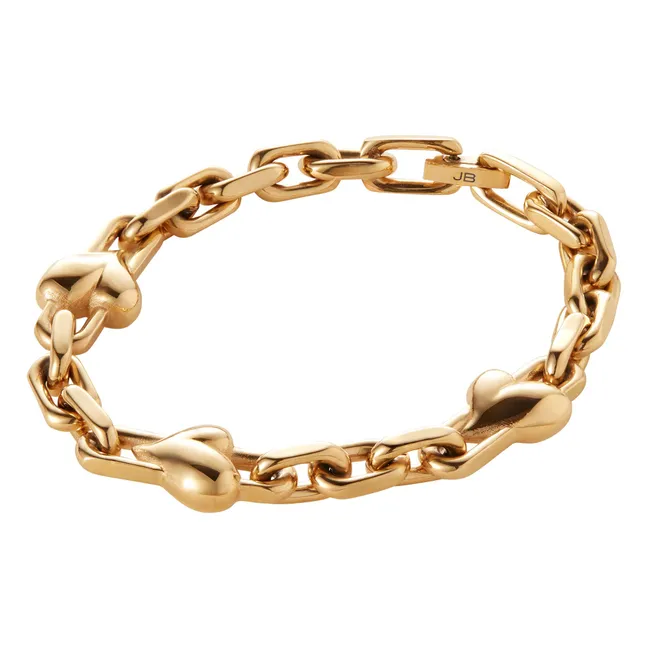 Pulsera Art Heart | Dorado