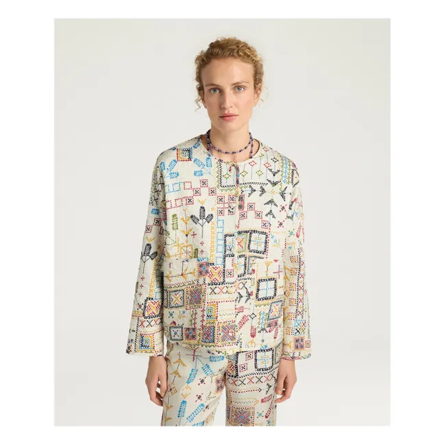 Gelsomino Jacke | Cremefarben