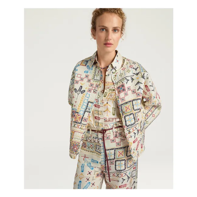 Gelsomino Jacke | Cremefarben