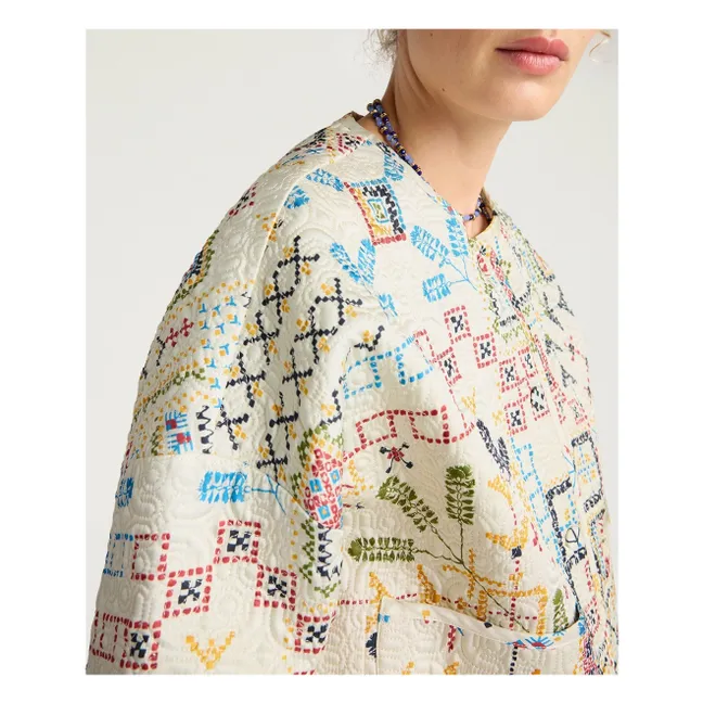 Gelsomino Jacke | Cremefarben