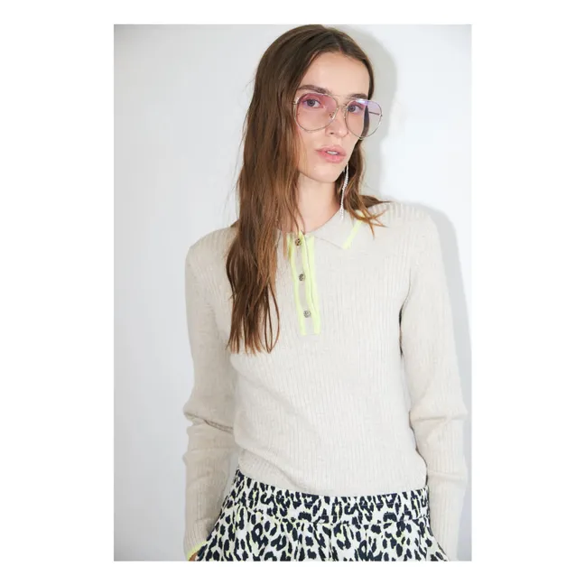 Polo Julio sweater | Beige