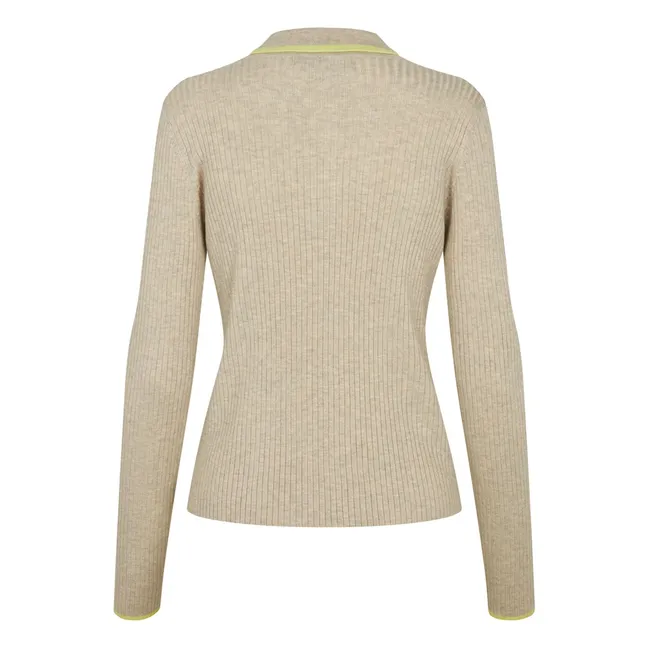 Pull Polo Julio | Beige
