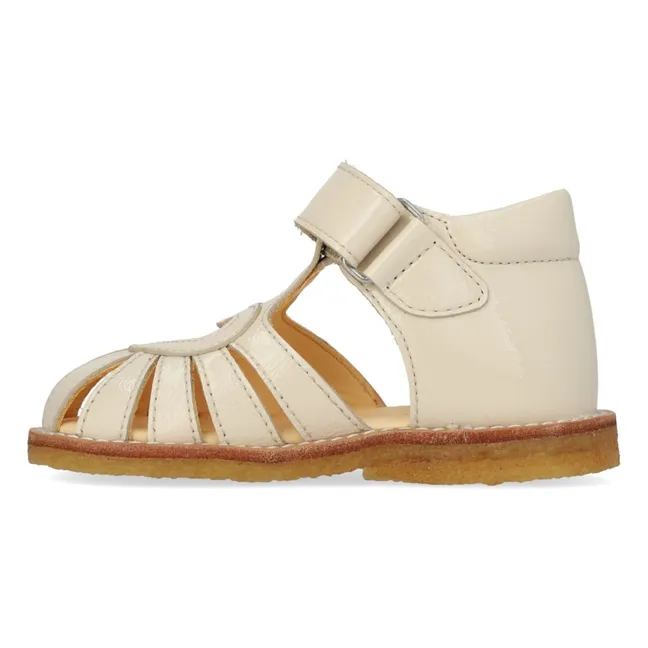 Sandalias corazón | Crema