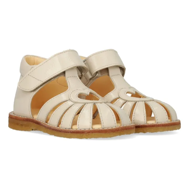 Heart sandals | Cream