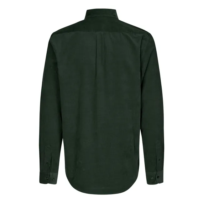 Chemise Saliam NX Coton Bio | Vert foncé