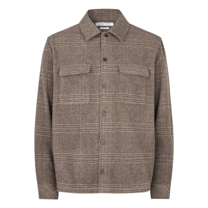 Sacastor overshirt 14089 | Light brown- Product image n°0