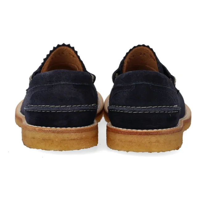 Mocasines de ante | Azul Marino