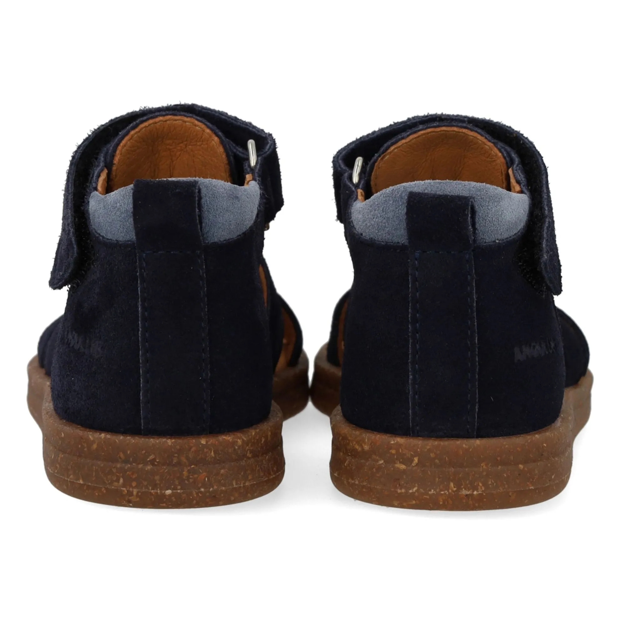Sandales Scratchs Pêcheur Daim | Bleu marine- Image produit n°3