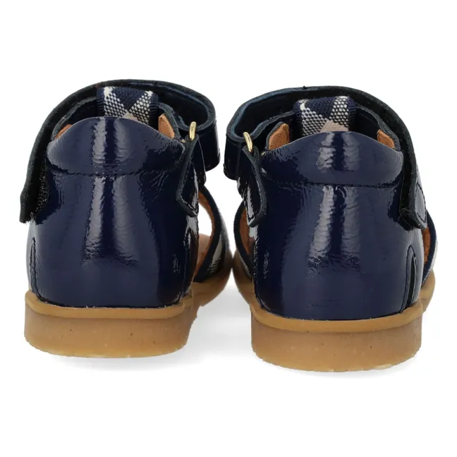 Sandalias de algodón | Azul Marino