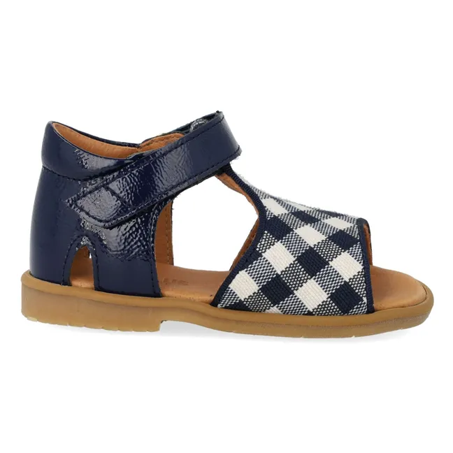 Sandalias de algodón | Azul Marino