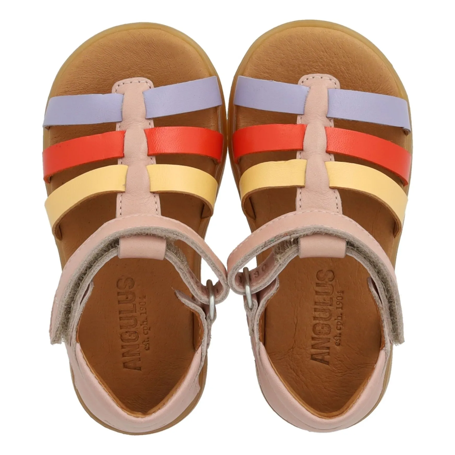 Sandales Color Block | Rose pâle- Image produit n°4
