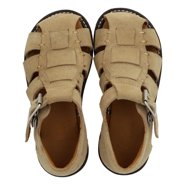 Pêcheur Suede Sandals | Sand