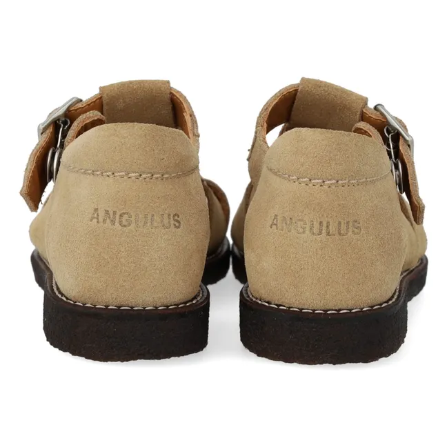 Sandalen Pêcheur Wildleder | Sandfarben