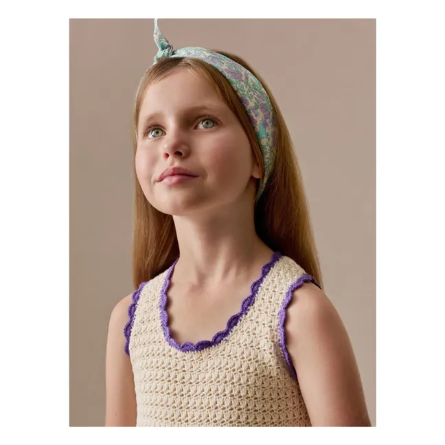 Robe Crochet Lali | Ecru