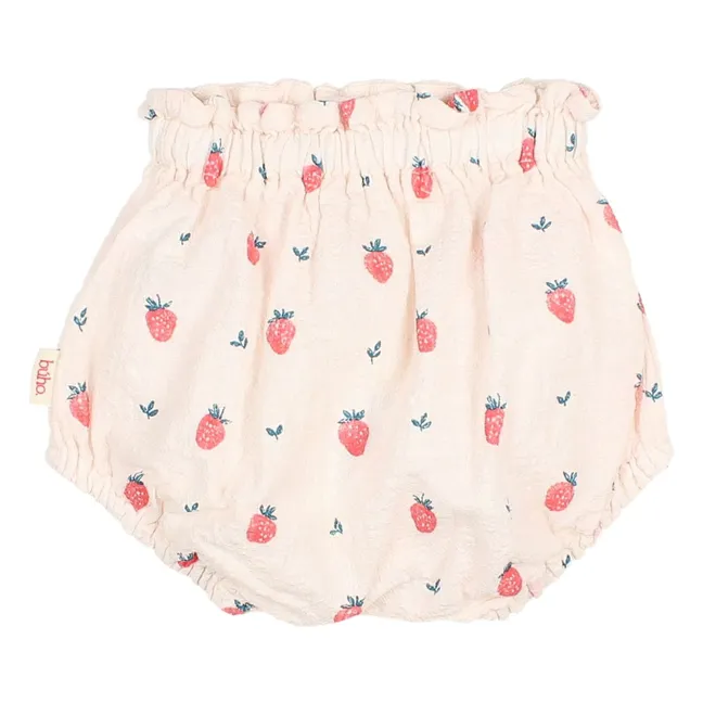 Bloomer Fraises Coton Bio | Rose pâle