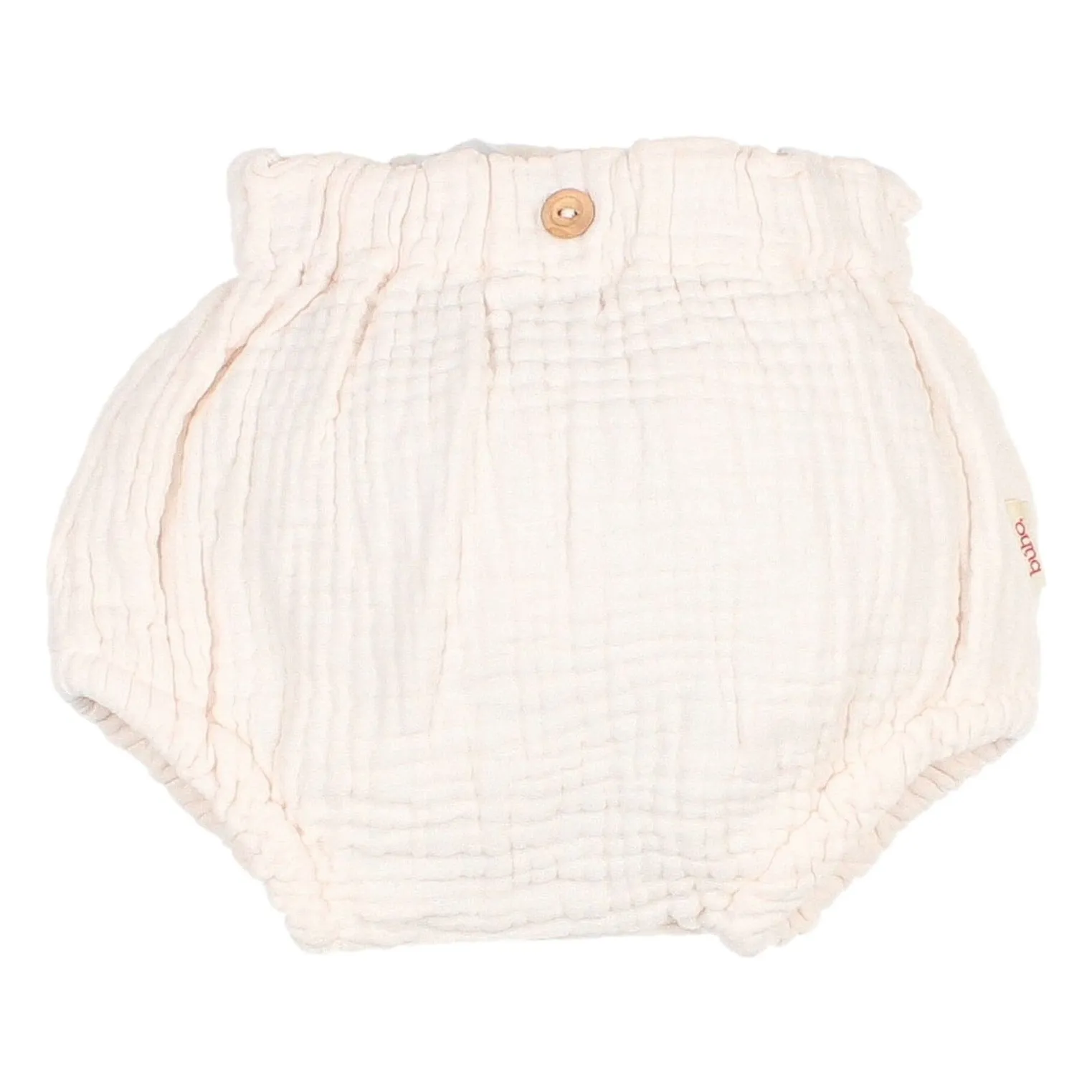 Búho Pale Pink Cotton Gauze Bloomer